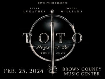 TOTO AT THE BROWN COUNTY MUSIC CENTER! @ Brown County Music Center