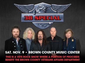 38 SPECIAL! A VETS ROCK EVENT PRESENTED BY THE BROWN COUNTY MUSIC CENTER @ BROWN COUNTY MUSIC CENTER