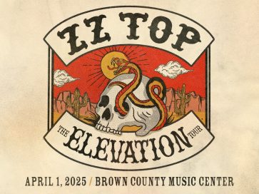 ZZ TOP AT THE BROWN COUNTY MUSIC CENTER! @ BROWN COUNTY MUSIC CENTER